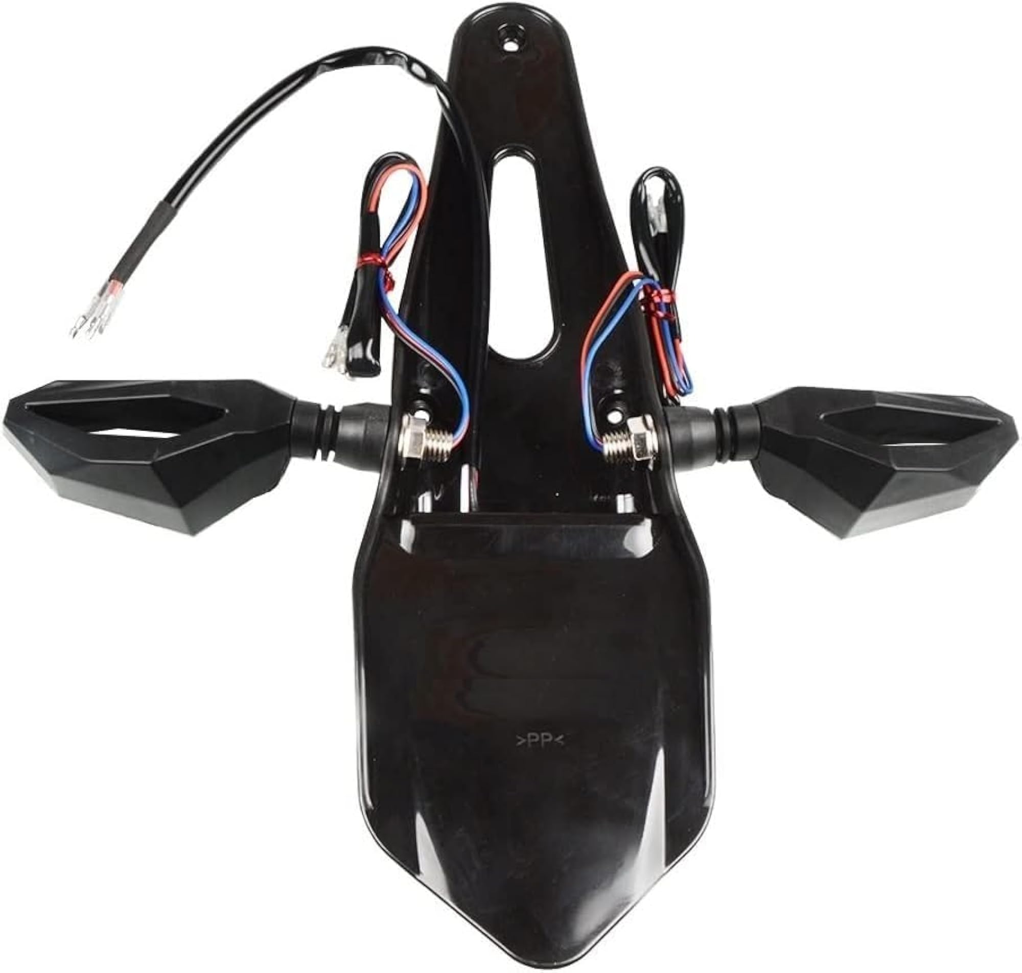 D Shape Yellow LED Indicator Light Set for Royal Enfield Scram 411