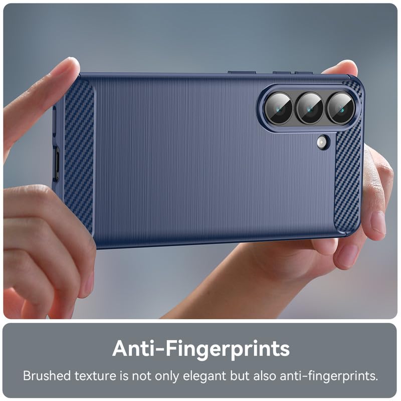 Image of Basic Case for Samsung Galaxy S26 Plus (Carbon Fibre Blue)