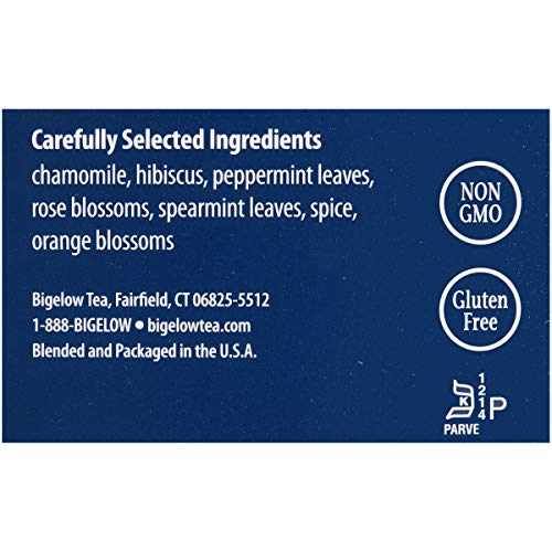 Bigelow Tea 10396 Bigelow Sweet Dreams Herbal Tea 28-Count Box (Pack Of 1) Relaxing Blend Of Chamomile & Mint Caffeine-Free Nighttime Herbal Tea In Individual Foil-Wrapped Bags thumb #5
