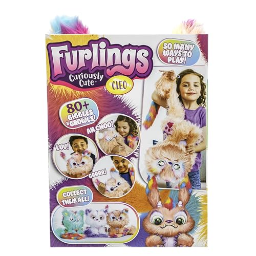 Furlings Cleo - 13" Interactive Plush Toy, 80+ Sounds & Animations, Gift for Girls & Boys 3+ by Furlings - Image 5