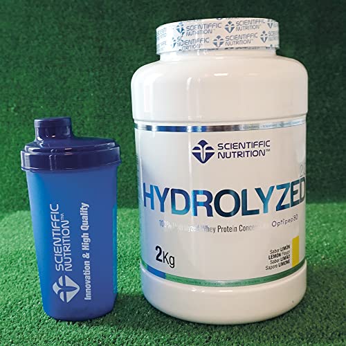 Scientiffic Nutrition - Hydrolyzed, Proteína de Suero de Leche Hidrolizada, Whey Protein en Polvo, Rápida Absorción y Fácil Digestión, Promueve el Crecimiento Muscular - Sabor Limón, 2kg. - imagen 5