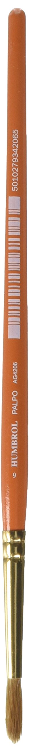 Humbrol Tan Model Paint Brushes - Ag4206 Palpo Brush 6 - 1 Pack Paint Brush Set For Art, Modelling Paint Brushes For Enamel & Acrylic Paints - Small Brushes For Painting Model Craft Kits