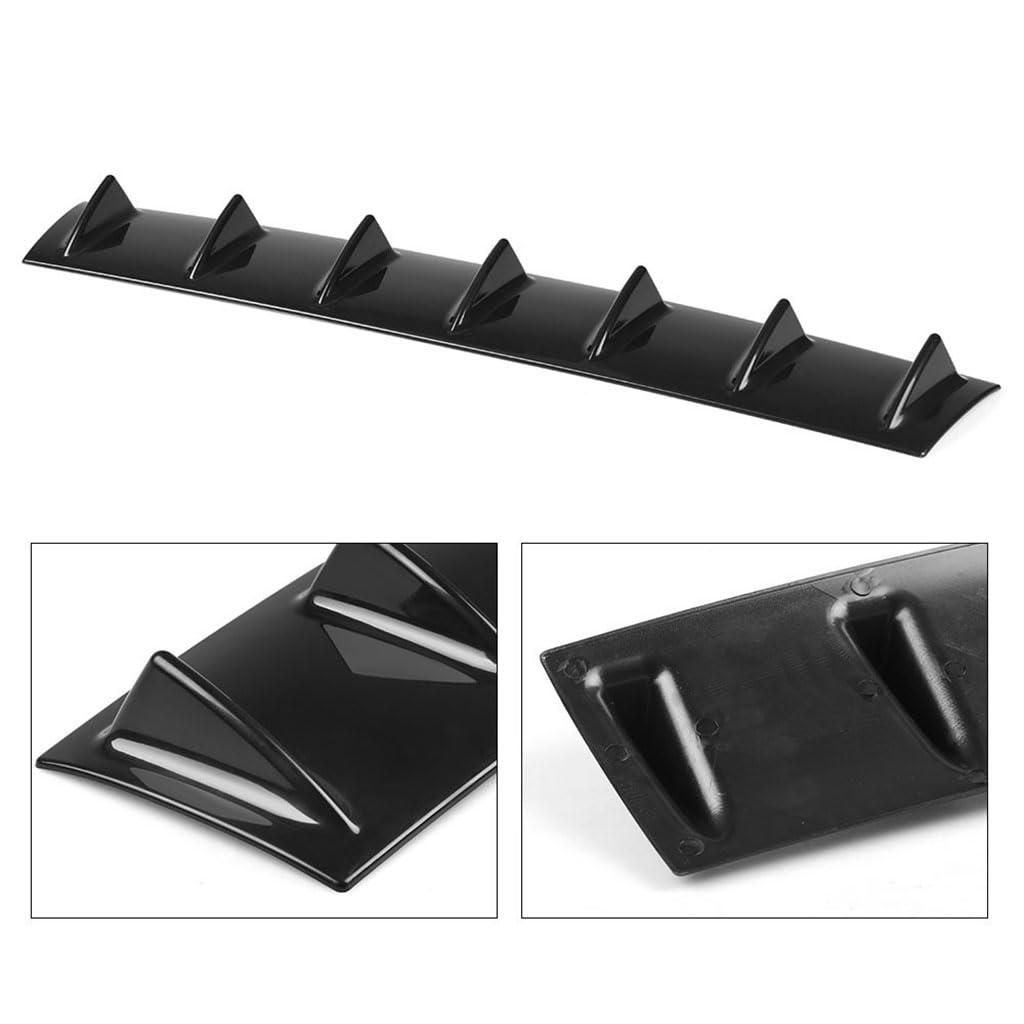 Splitter/Deflettore Posteriore Per Alfa Romeo 159 (2005-2012) - Accessorio Tuning In ABS, Colore A-Black