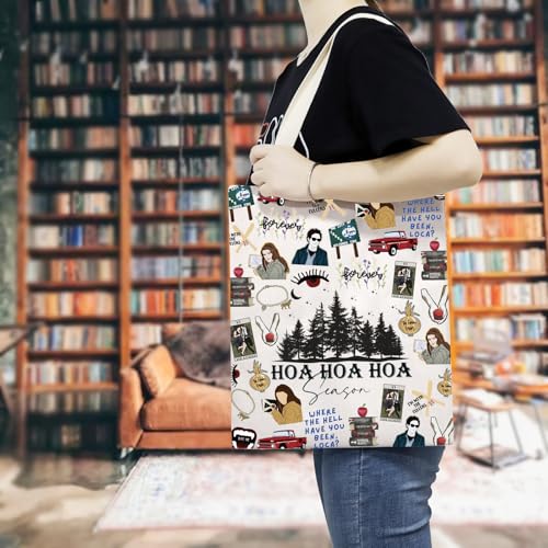 Bolsa tote temática de temporada para fans del horror miniatura 3