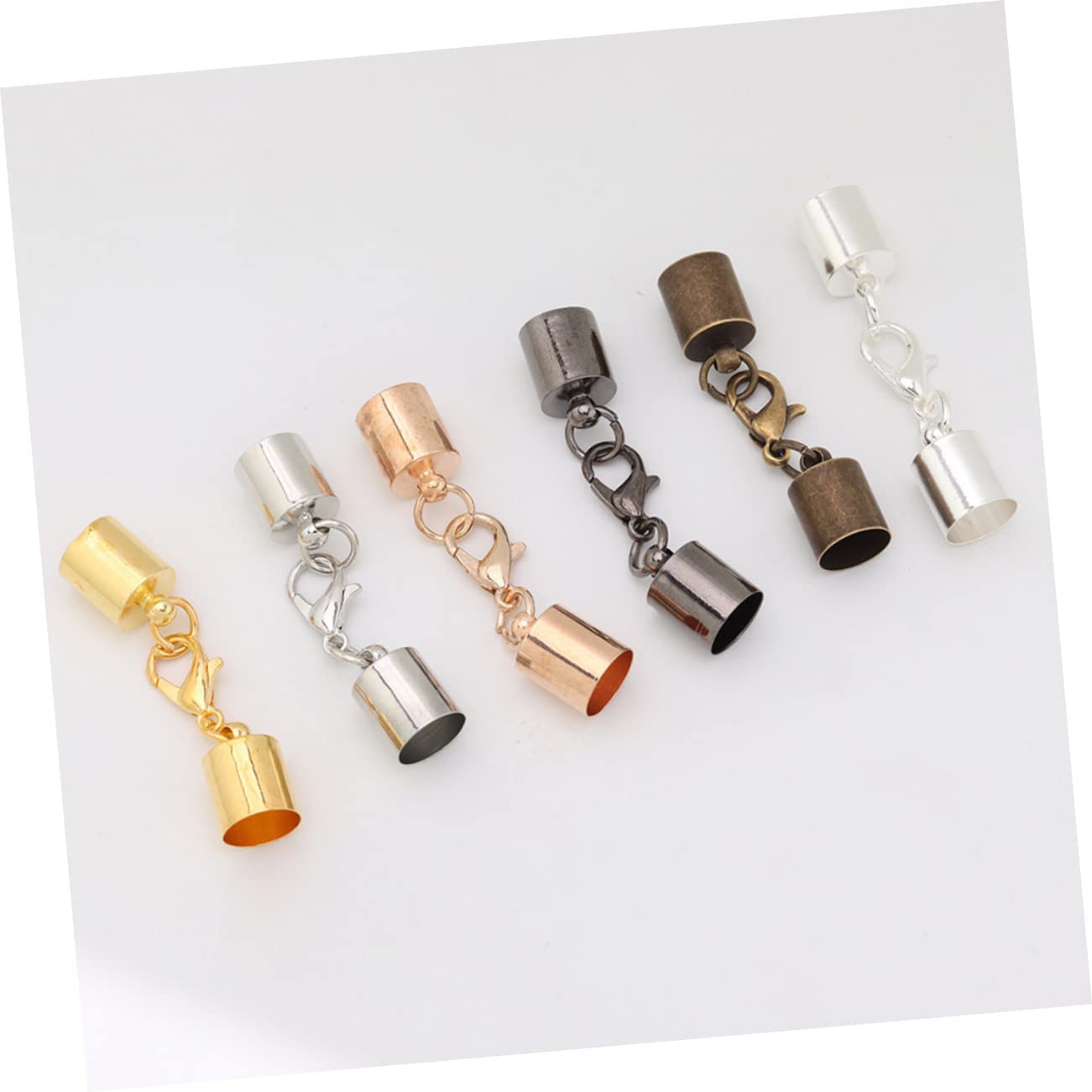 DOITOOL De Metal Cierres De Langosta Para Diy Accesorios Para Manualidades Para Y Reparar Joyas Y Llaveros 60 Piezas*4