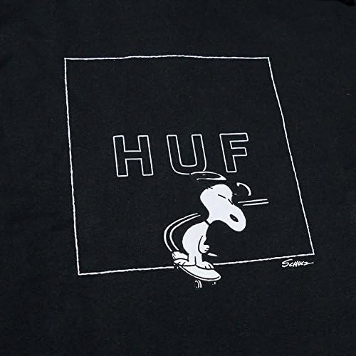 Amazon Co Jp ハフ Huf パーカー メンズ スウェット プルオーバー Peanutsコラボ スヌーピーパーカー Pf Snoopy Box Logo Hood スケーター ストリート ブラック Xl 並行輸入品 服 ファッション小物