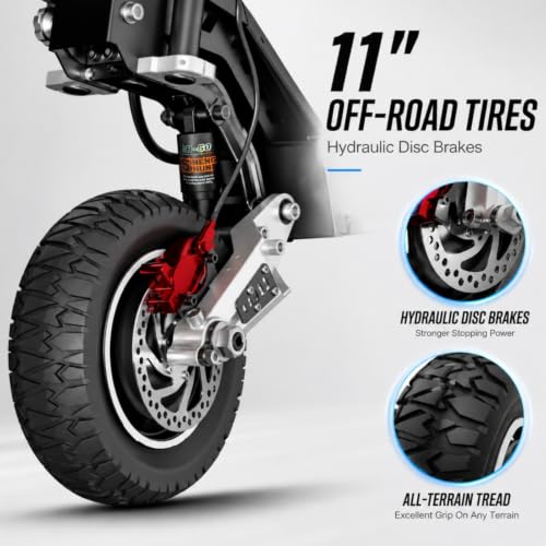 Image of GD83 Electric Scooter for Adults 3600W Dual Motor, Up to 47 MPH