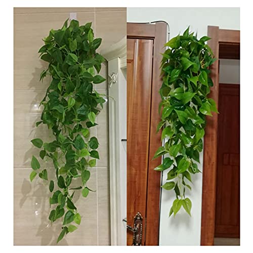 3Pcs Artificial Hanging Plants 3.2Ft Fake Ivy Vines Plant, Fake Hanging Plants Artificial Plants For Kitchen Garden Wedding Indoor Outdoor Decoration (Not Included Basket) #TOP2