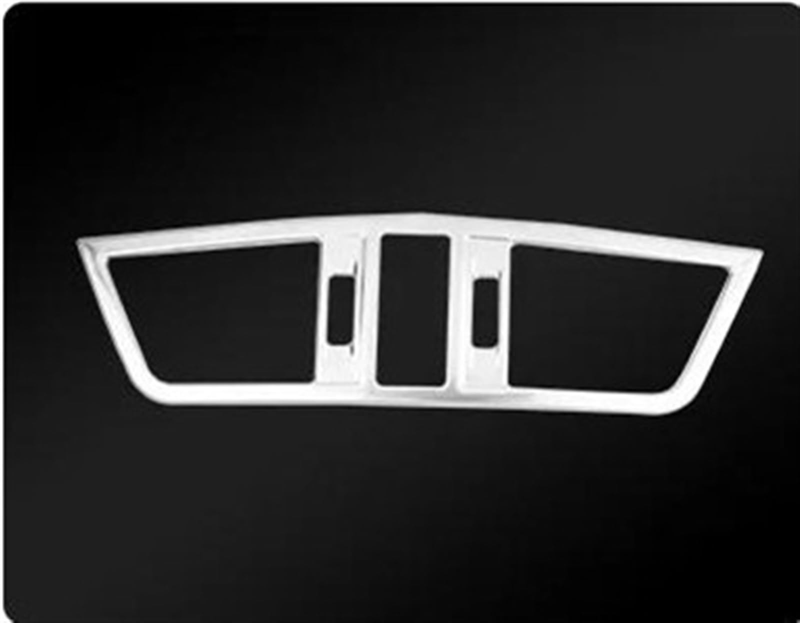 Car Center Console Air Conditioner Vents Frame Decoration Cover Trim for Benz E Class Coupe W207 C207 2009-2013(OneColor)