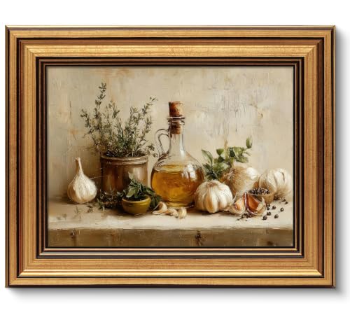 NALEPS Vintage Kitchen Wall Art Kitchen Picture Wall Decor 9x11 In