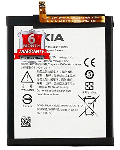 Image of Original (HE316) 3000mAh Replacement Part for Nokia 6 HE316 HE317 HE335 TA-1000 TA-1003 TA-1021 TA-1025 TA-1033 TA-1039 with 6 Months Warranty.