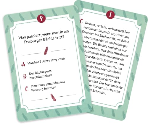 Wer hätte das gedacht?! Das Unnützes-Wissen-Quiz Schwarzwald: 50 spannende und kuriose Fragen und Antworten