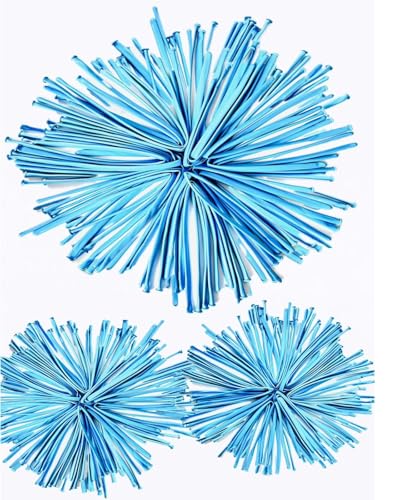 50 globos de modelado azul bebé 260Q globos largos para atar globos, arco de animales, hacer globos mágicos para niños, cumpleaños, boda, fiesta, suministros