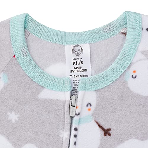Image of Gerber Baby Boys' 2-Pack Sleep 'N Play Pajamas