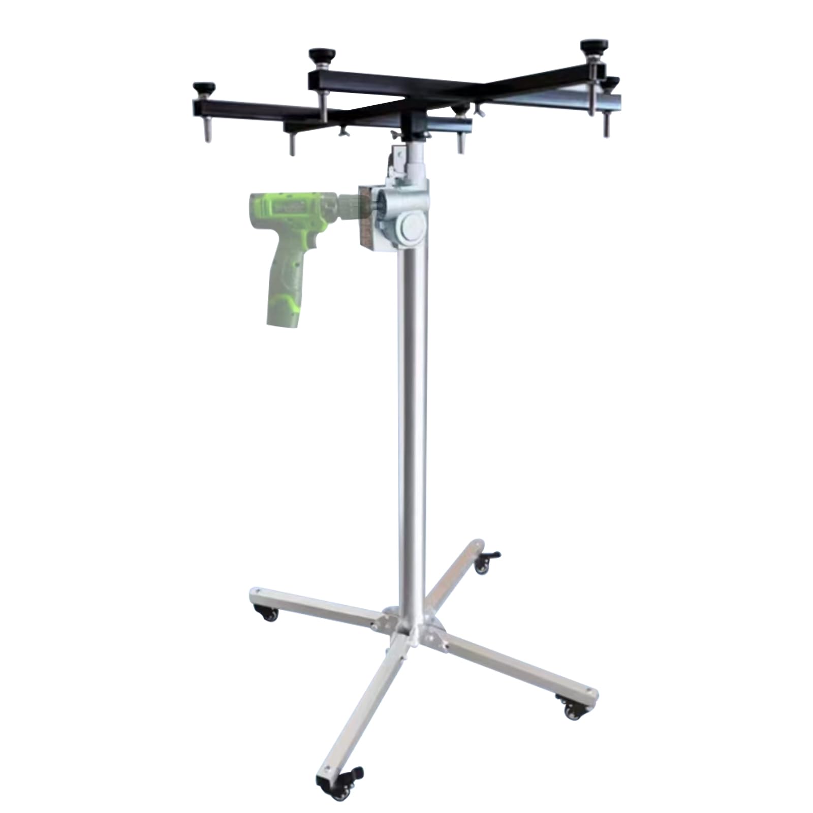 Sollevatore Per Condizionatore D'aria In Acciaio Inox Staffa Di Montaggio Per Armadietti Sospesi 150KG Di Carico Elevato Sollevamento Multifunzionale Tavolo Di Sollevamento Portatile(Size:4.0m)