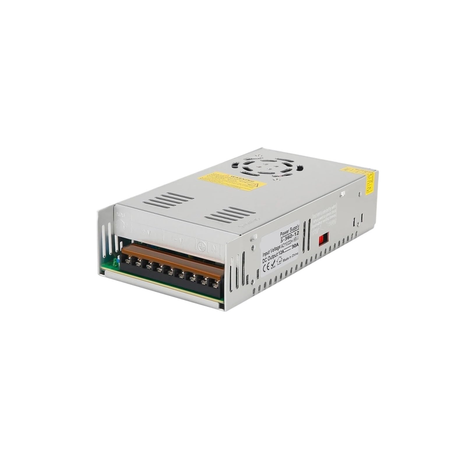 Transformateur 12V 30A 360W pour alimenter votre atelier de création CNC