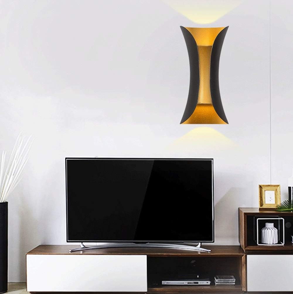 Hardwired Black Light Bar - Linear Strip Lamp for Indoor Wall Washing, Ideal for Living Room, Bedroom & Hallway Decor, Modern Sconces & Ambient Lighting.