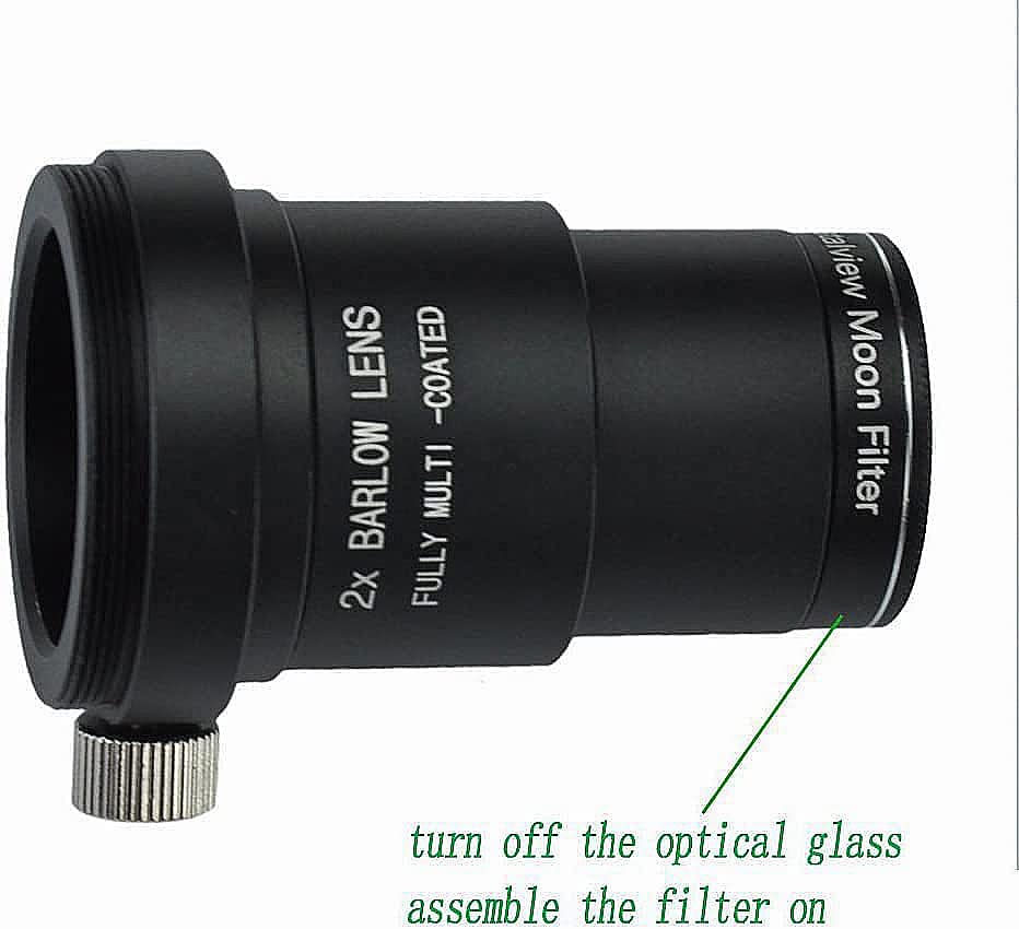 Filtro Moon E Skyglow 1,25" Per Telescopi - Migliora Contrasto Luna E Cieli Inquinati - Foto 5