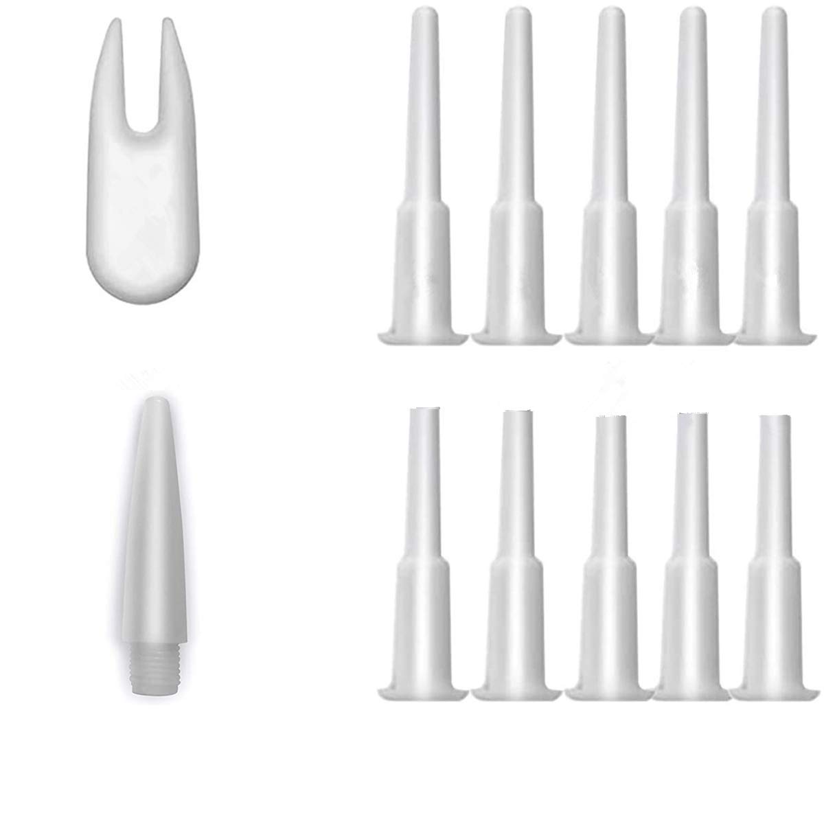 Miamay 12 Pieces Exercise Yoga Ball Plug Pin Replacement Kit Sport Ball Jump Ball Air Stopper Plug Pin Adapter Kit