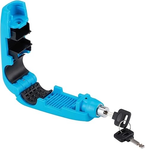 Miniatura 4 de Fydun Cerradura de motocicleta, bloqueo de palanca de freno del manillar, bloqueo de seguridad, agarre del acelerador, antirrobo, universal para