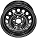 Dorman 939-175 14 x 6 In. Steel Wheel Compatible with Select Models, Black