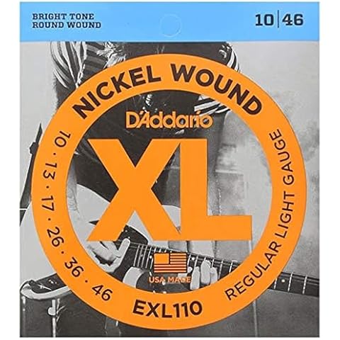 D'Addario EXL110 Nickel Wound Electric Strings Set Cover