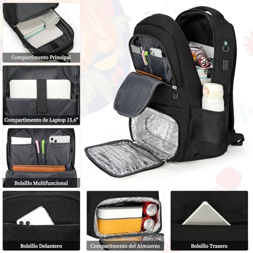 La Mejor Selección de Lonchera térmica con compartimentos más recomendados. 20 Imagen adicional