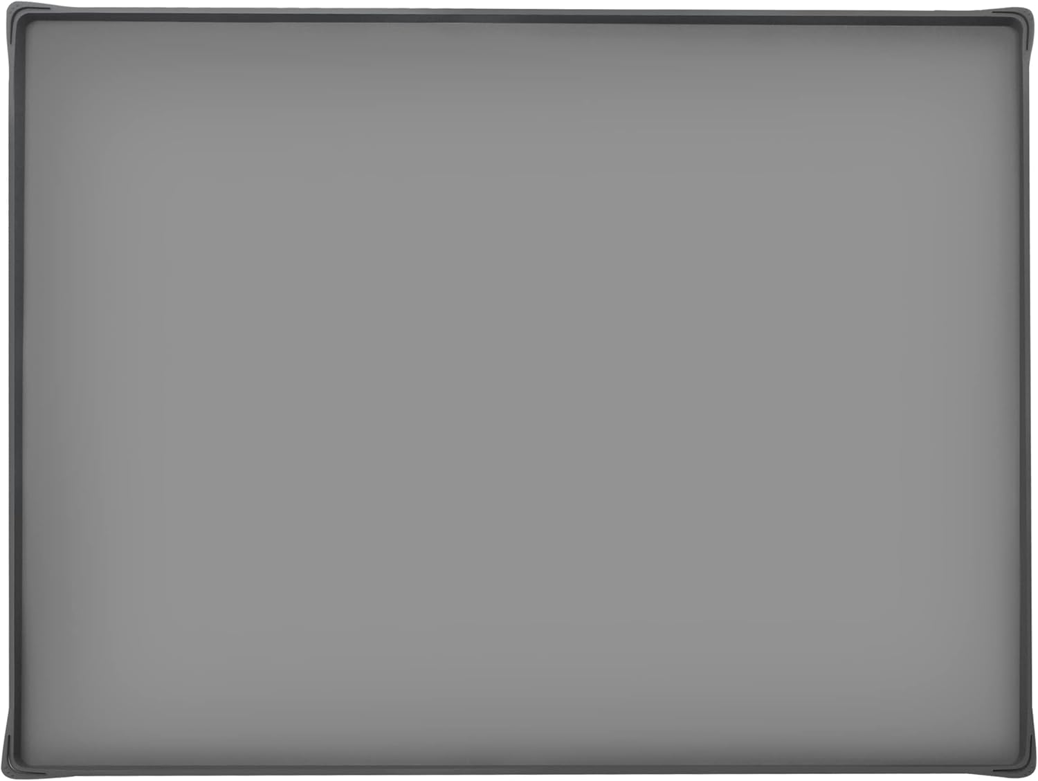 Mofason Tapete impermeable para comida para mascotas, tapete para perros de 32 x 24 pulgadas, grande  0.7 pulgadas, borde elevado, mantel individual