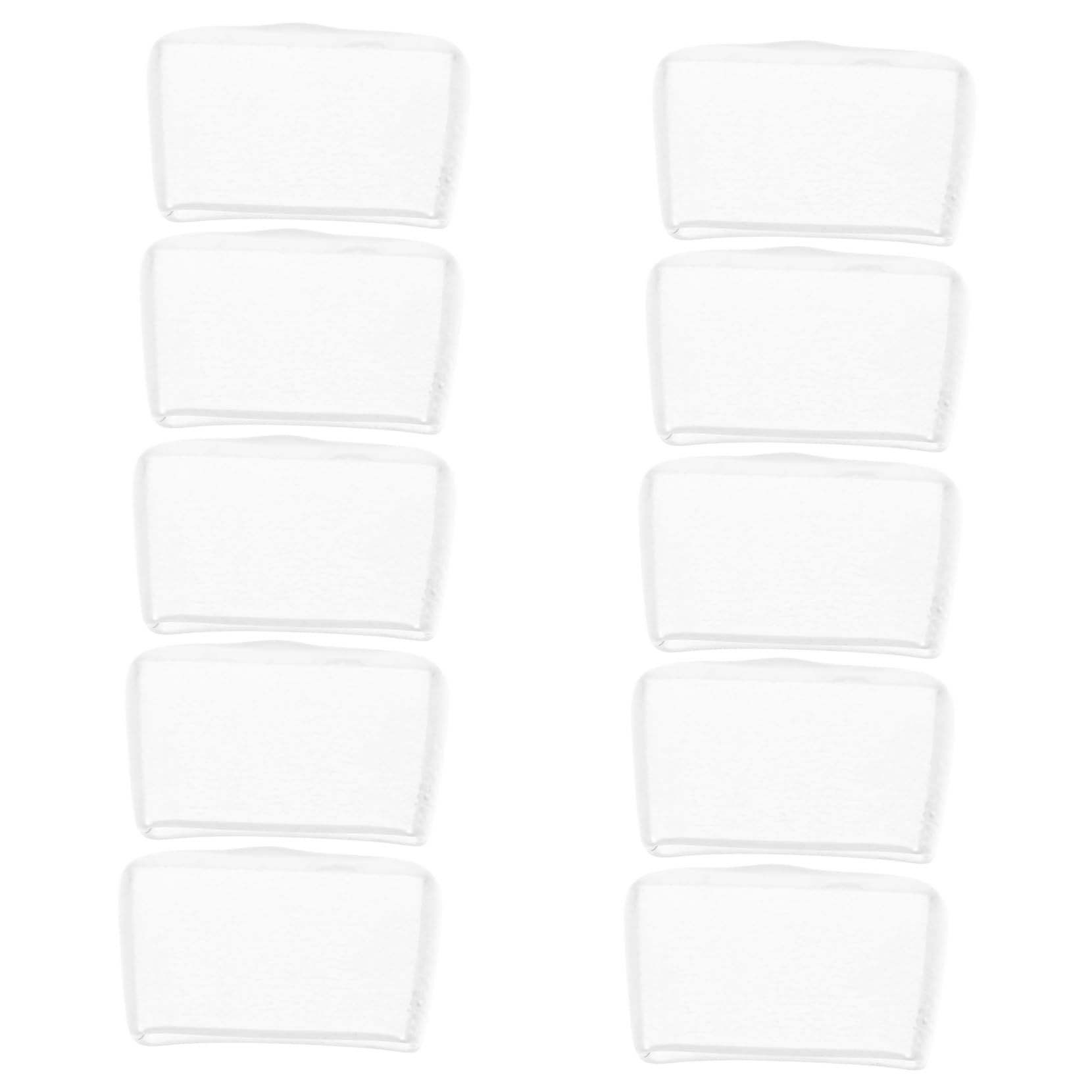 Alipis 10pcs Glass Pliers Tips Stained Glass Pliers Replacement Running Tips Rubber for Cutting Tools