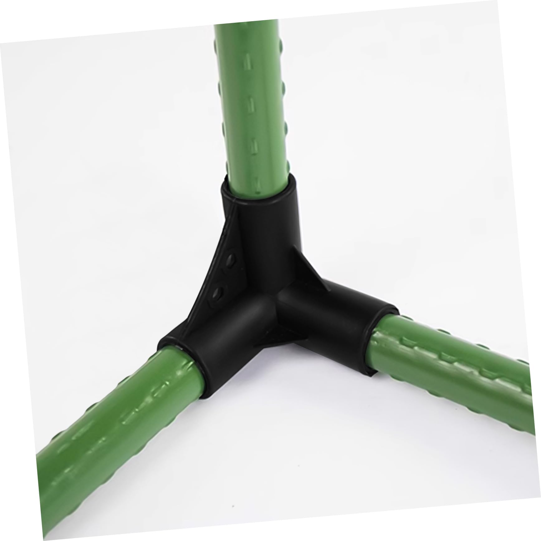 Cabilock Connettori in Plastica da Giardino 20mm 10 Pezzi Supporto e Pergolati Resistente in Pp Nero per Strutture Esterne