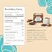 Four Sigmatic Calm Mushroom Cacao Mix | Organic Instant Cacao with Organic Reishi Mushroom Powder | Supports Calm & Relaxation | Drink it or Bake with it | Vegan, Gluten-Free, Dairy-Free | 10 Count