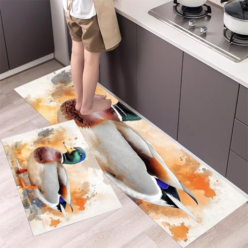 Tapis cuisine antidérapant lavable en machine contre les glissades
