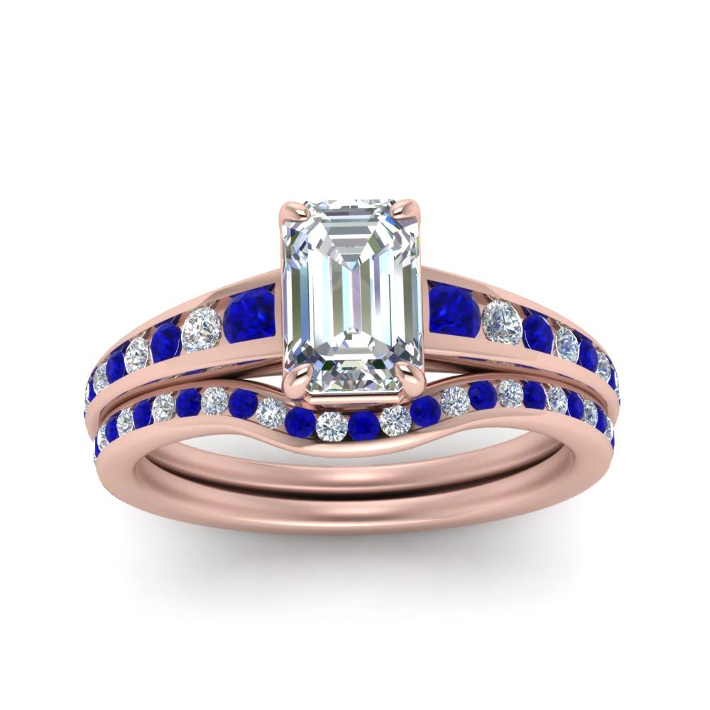 Ensemble de Mariage Diamant : Le cadeau d'anniversaire idéal - 6