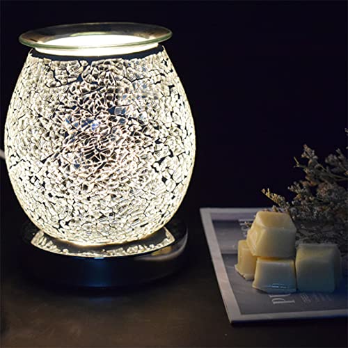 DBOO 4.5" Replacement Oil Warmer Dish Wax Melt Warmer Liner Dish Round Glass Dish Candle Wamer Bowl Plate Wax Tray for Scented Wax Aroma Therapy Lamp Electric Lamps Tart Warmers Wax Melter Wax Burner - Image 5