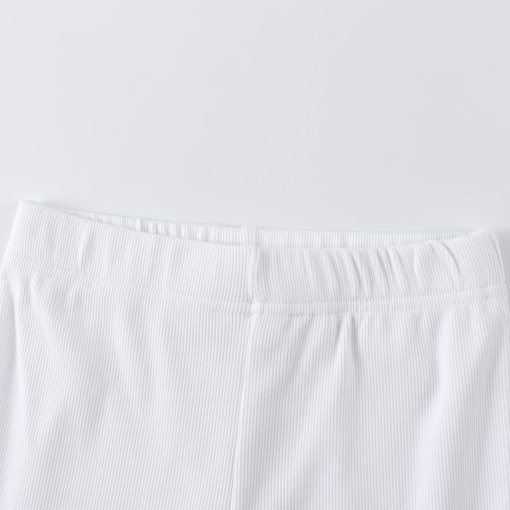 Spring&Gege Pantalones acampanados acanalados para niñas (5-12 años)
