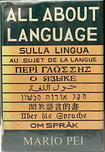 All about language B0007DEWD6 Book Cover