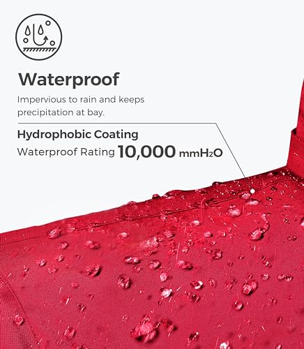 Image of Wantdo Women's Mountain Waterproof Ski Jacket Windproof Rain Jacket Winter Warm Hooded Coat