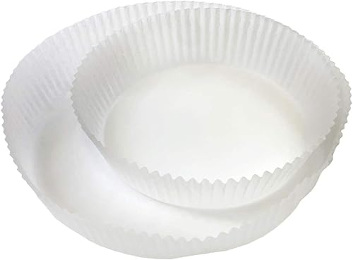 Miniatura 5 de 200 piezas de papel pergamino redondo antiadherente para freidora de aire, forros para hornear, bandejas para hornear, tazas para hornear, papel