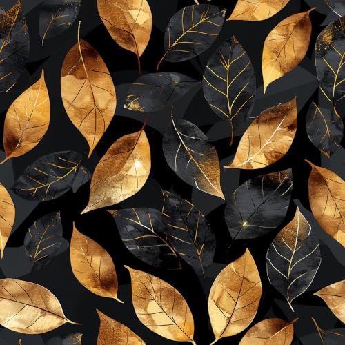 Vinilo Decorativo Ventana 40x300 cm Negro Dorado miniatura 7