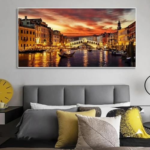 Affiche grand format coucher de soleil pour mur vide salon - 3