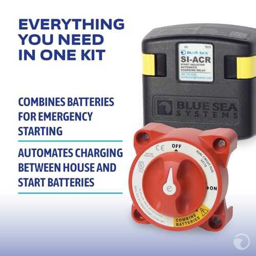 Blue Sea Systems Add-A-Battery Kit 120A Dual Circuit System, 7650 by Blue Sea Systems - Image 3