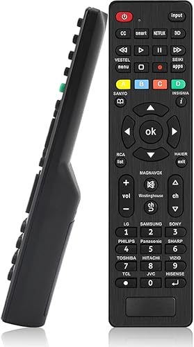 Reemplazo universal de control remoto de TV compatible con Magnavox, RCA, JVC, TCL, Westinghouse, Philips, Panasonic, Hitachi, Hisense, Seiki,