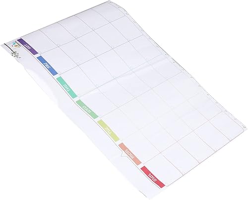 Miniatura 8 de Fydun Monthly Plan Whiteboard Stickers SelF Adhesive Rewritable Flexible Whiteboard Stickers for Office Teaching Refrigerator Wide Range of Uses