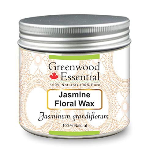 Cera floral de jazmín natural para crear perfumes sólidos y masajes relajantes
