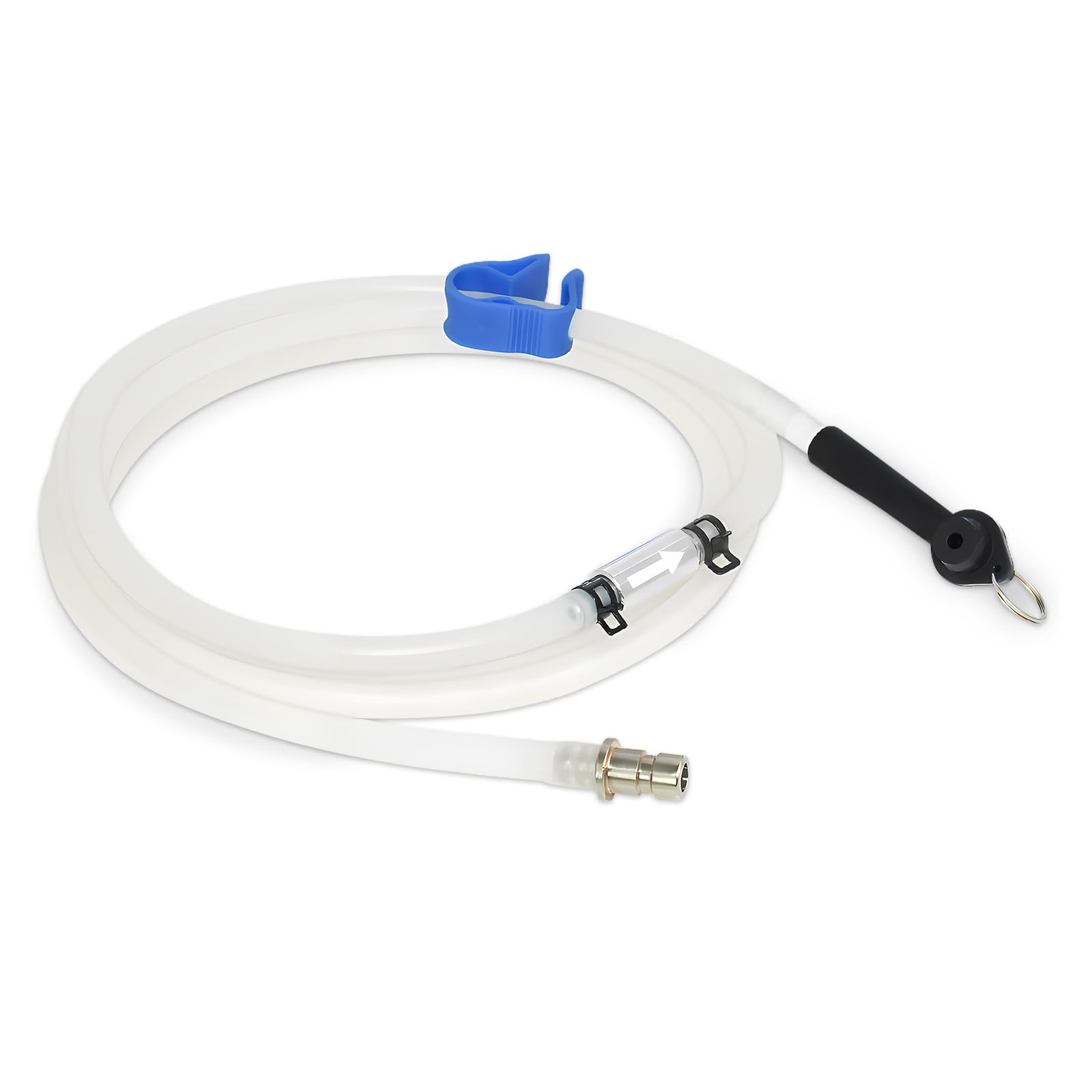 FIRSTINFO A1151G | Tubo Spurgo Freni 1,5M con Valvola di Non Ritorno | Compatibile con FIRSTINFO Kit Spurgo Freni