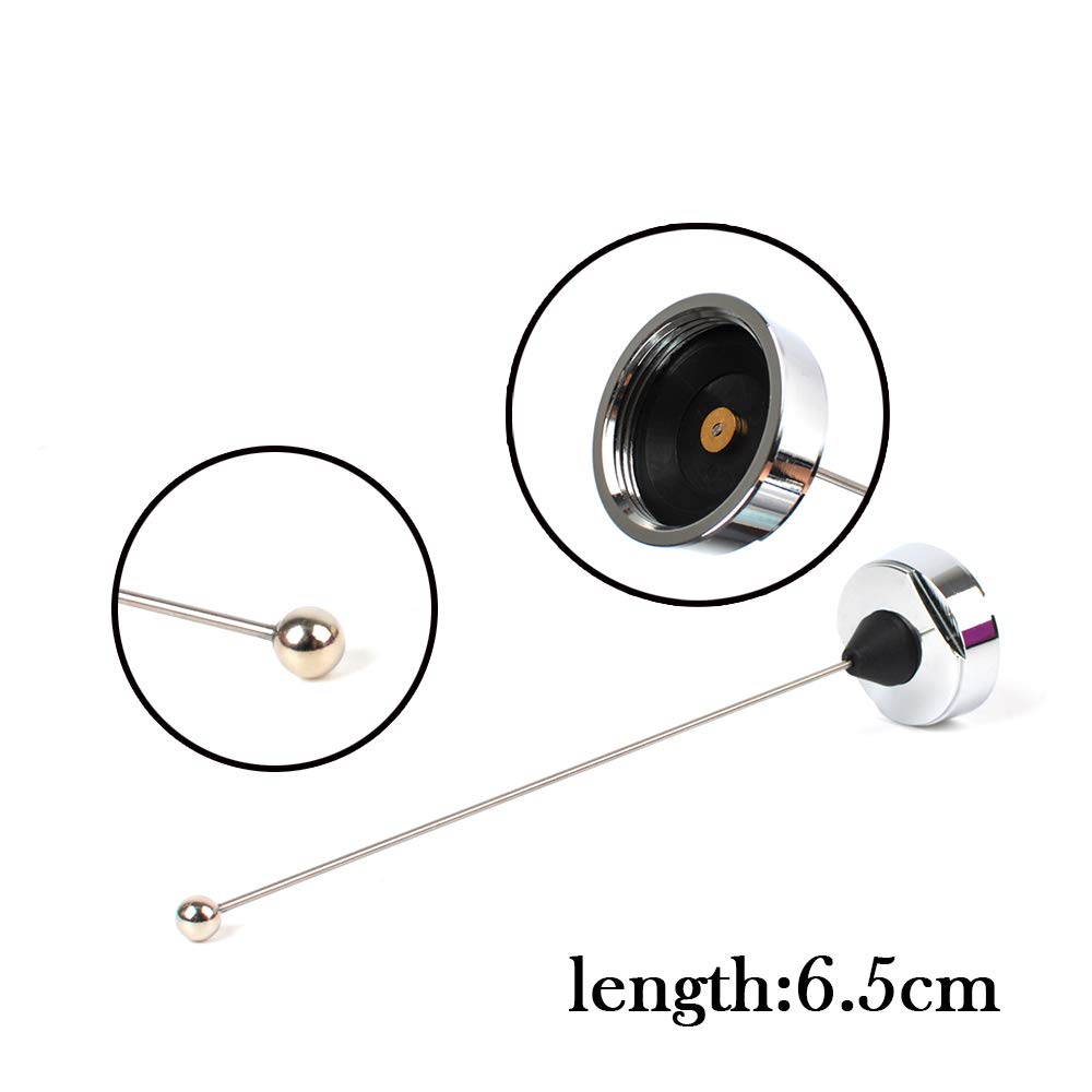 UAYESOK Antena UHF NMO 400-470MHz 70CM Antena móvil amateur | Antena de látigo de acero inoxidable de 6.4 pulgadas, ganancia de 2.5 dBi