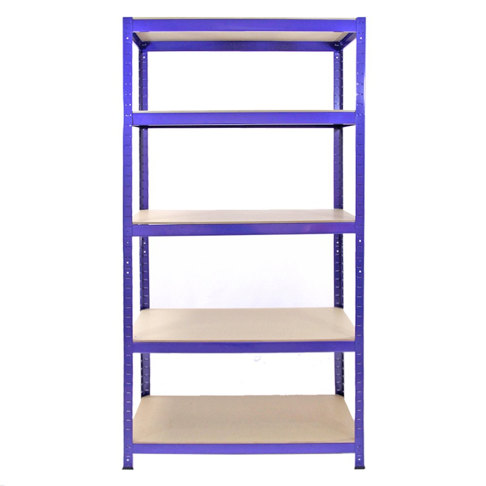 Scaffale T-Rax In Acciaio Senza Bulloni Blu 90cm x 45cm x 180cm