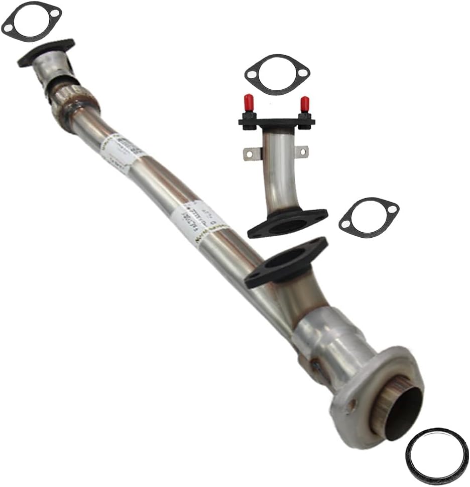 Exhaust Passenger and Driver Side Front Pipe Kit Compatible for 2007-2019 Mitsubishi Outlander 3.0L | Stainless Steel | Northeastern Exhaust | Includes Gaskets | Direct-Fit Replacement