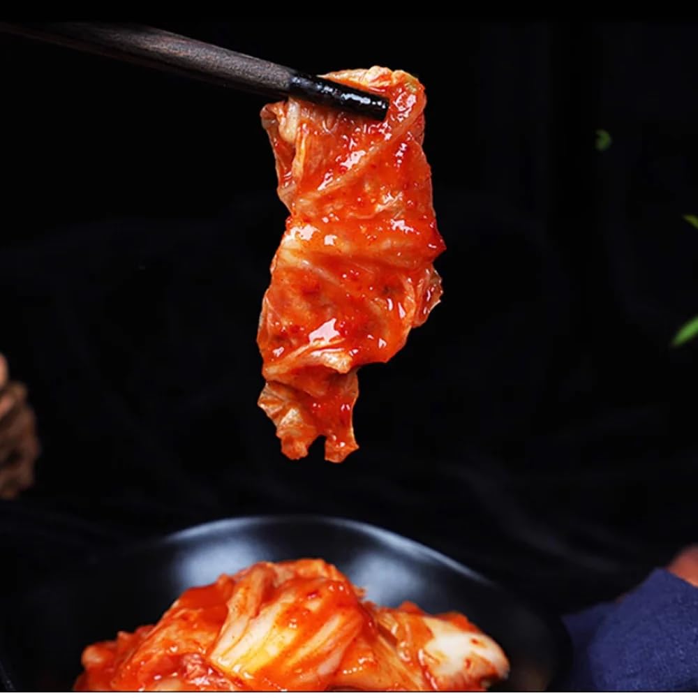 Kimchi Coreano Lata 160g Vegano sin Gluten 8 Unidad