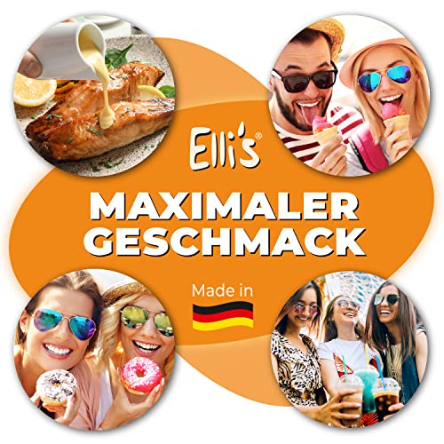 Ellis Aromen Pfefferminz NATURIDENTISCHES Lebensmittelaroma | Für Speisen & Getränke | 10 ml